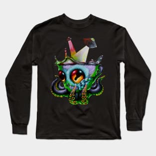 octowlmug alien Long Sleeve T-Shirt